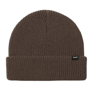 Huf Usual Beanie - Dark Earth - Fold Beanie by Huf