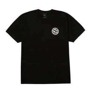 Huf Wide Angle T-Shirt - Black - Mens Graphic T-Shirt by Huf