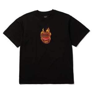 Huf X Spitfire Flame Galaxies T-Shirt - Black