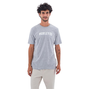 Hurley Everyday The Box T-Shirt - Dark Heather Grey - Mens Surf Brand T-Shirt by Hurley