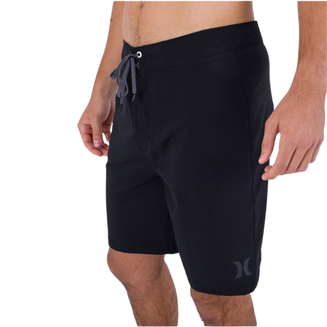 Hurley One And Only Solid 20&quot; Boardshort - Black - Mens Boardshorts by Hurley