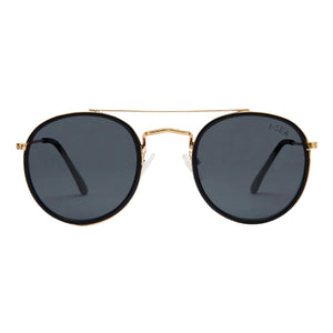 I-Sea All Aboard Polarized Sunglasses - Black - Round Sunglasses by I-Sea