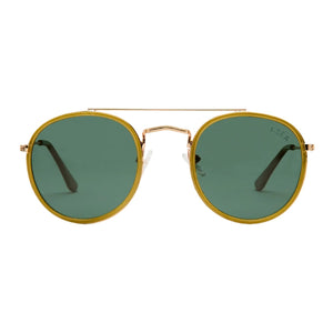I-Sea All Aboard Polarized Sunglasses - Moss - Round Sunglasses by I-Sea