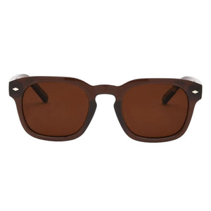 I-Sea Blair V2 Polarized Sunglasses - Cola/Brown Polarised - Round Sunglasses by I-Sea