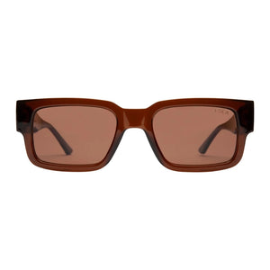 I-Sea Cole Houshmand Polarised Sunglasses - Taupe/Brown - Square/Rectangular Sunglasses by I-Sea