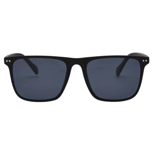 I-Sea Dax Polarised Sunglasses - Black/Smoke Polarized Lens