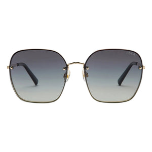 I-Sea Emerson Polarised Sunglasses - Gold/Smoke - Square/Rectangular Sunglasses by I-Sea