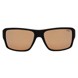 I-Sea Free Bird Wrap Around Polarised Sunglasses - Black/Copper Polarized Lens - Wrap Around Sunglasses by I-Sea