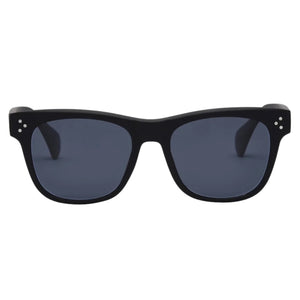 I-Sea Liam Polarised Sunglasses - Matt Black/Smoke Polarized Lens - Square/Rectangular Sunglasses by I-Sea