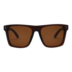 I-Sea Limits Polarized Sunglasses - Brown - Square/Rectangular Sunglasses by I-Sea