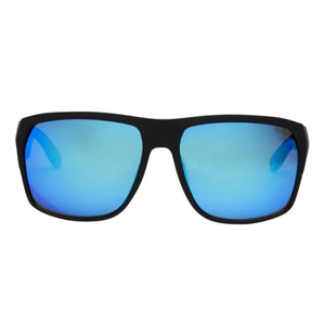 I-Sea Nick I Polarised Sunglasses - Black/Blue - Square/Rectangular Sunglasses by I-Sea