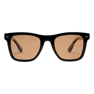 I-Sea Rhythm Polarised Sunglasses - Black/Cocoa - Square/Rectangular Sunglasses by I-Sea