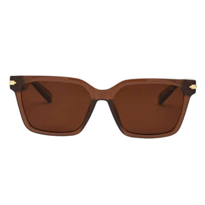 I-Sea Rising Sun Polarized Sunglasses - Maple/Brown - Square/Rectangular Sunglasses by I-Sea
