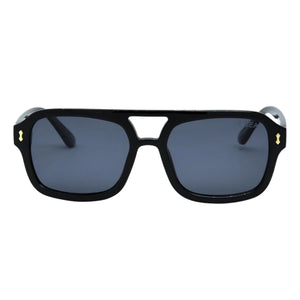I-Sea Royal Polarised Sunglasses - Black/Smoke - Round Sunglasses by I-Sea