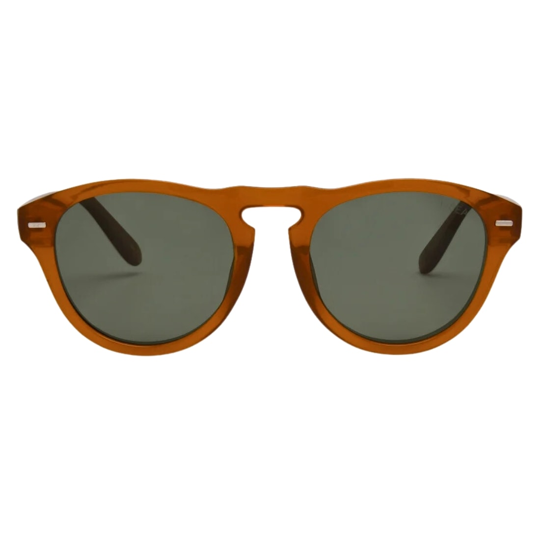 I-Sea Swell Round Polarised Sunglasses - Sunshine/Green Polarized Lens - Round Sunglasses by I-Sea