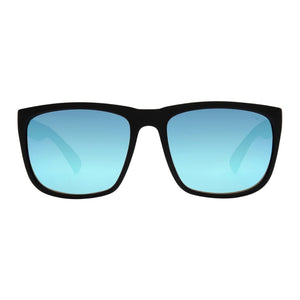 I-Sea Wyatt Polarised Sunglasses - Black/Blue - Square/Rectangular Sunglasses by I-Sea