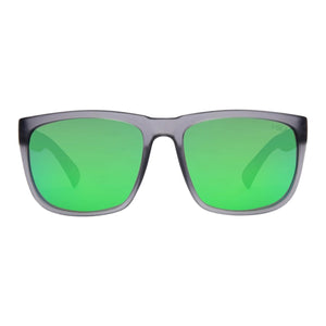 I-Sea Wyatt Polarised Sunglasses - Grey/Green - Square/Rectangular Sunglasses by I-Sea