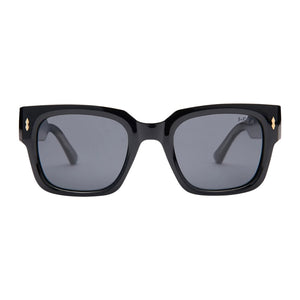 I-Sea Parker Polarised Sunglasses - Black/Smoke - Square/Rectangular Sunglasses by I-Sea