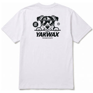 Yakwax Jack Russell T-Shirt - White/Mono - Mens Graphic T-Shirt by Yakwax