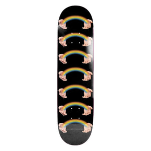 Jacuzzi Unlimited 8.5" Rainbow Hands Jet Ski EX7 Deck - Black - Skateboard Deck by Jacuzzi Unlimited 8.5 inch