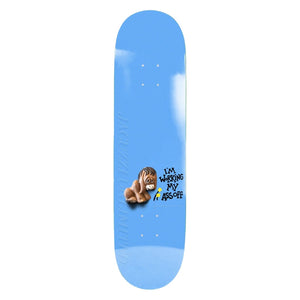 Jacuzzi Unlimited 8.5" Work Horse EX7 Deck - Light Blue - Skateboard Deck by Jacuzzi Unlimited 8.5 inch