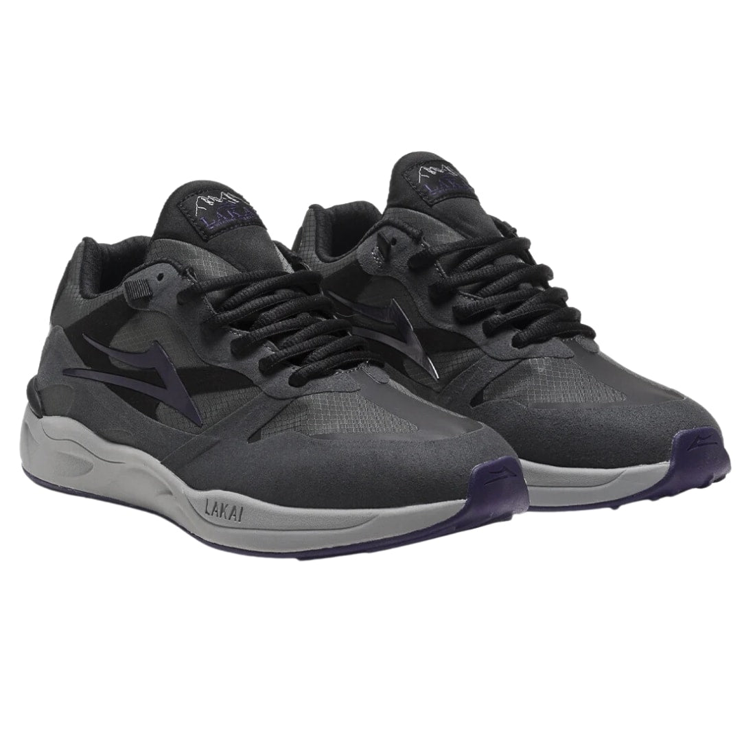 Lakai Evo 2.0 Weather Treated Shoes - Grey Suede - Mens Running Shoes/Trainers by Lakai