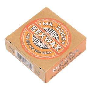 Mr Zogs Sex Wax 4X: Cool Water Surf Wax (Orange Wrapper) - Surfboard Wax by Mr Zogs N/A