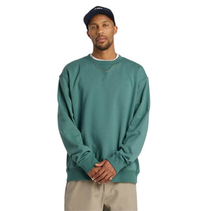 New Balance Numeric French Terry Crew - New Spruce - Mens Crew Neck Sweatshirt by New Balance Numeric