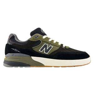 New Balance Numeric NM933 Reynolds Skate Shoes - Black/Olive - Mens Skate Shoes by New Balance Numeric