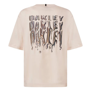 Oakley Stacked Metal T-Shirt - Mist - Mens Graphic T-Shirt by Oakley