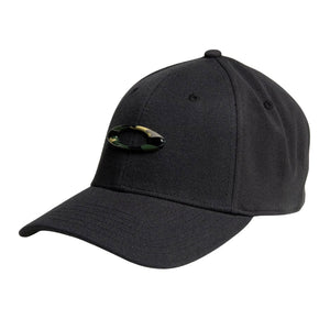 Oakley Tincan Cap - Black/Graphic Camo - Baseball Cap by Oakley L/XL (large/extra large)