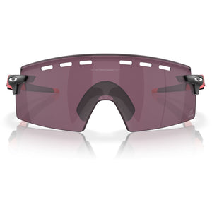 Oakley Encoder Strike Vented Giro D'Italia Sunglasses - Pink Stripes/Prizm Road Black - Wrap Around Sunglasses by Oakley