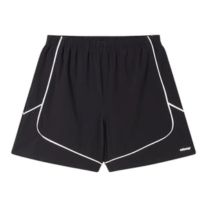 Obey Corner Short - Black - Mens Hybrid Shorts by Obey