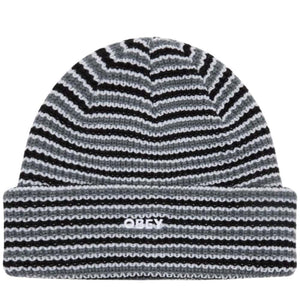 Obey Davis Beanie - Black Multi - Fold Beanie by Obey