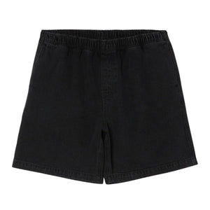 Obey Easy Denim Short - Washed Black - Mens Denim Shorts by Obey