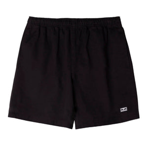 Obey Easy Relaxed Twill Short - Black - Mens Walk Shorts by Obey