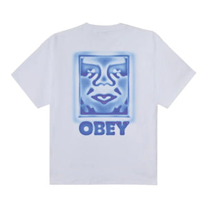 Obey Heat Map T-Shirt - White - Mens Graphic T-Shirt by OBEY