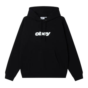 Obey Reducer Hoodie - Black - Mens Pullover Hoodie by Obey