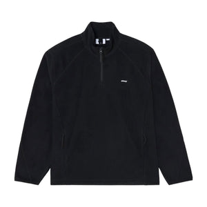 Obey Vetta Polar Fleece Pullover - Black - Mens Pullover Hoodie by Obey