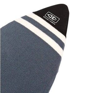 Ocean And Earth 6ft Fish Stretch Cover/Sock - Denim - Surfboard Sock by Ocean and Earth 6ft 0