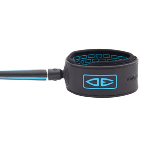Ocean And Earth 6ft One XT All Round/Comp Surfboard Leash - Blue - 6ft Surfboard Leash by Ocean and Earth 6ft