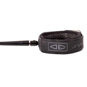 Ocean And Earth 6Ft Slimline Ultra-Light Pro Comp One XT Surfboard Leash - Black - 6ft Surfboard Leash by Ocean and Earth 6ft