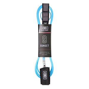 Ocean And Earth 9ft Sunset Leash - Blue - Longboard Leash by Ocean and Earth 9ft
