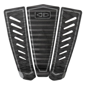 Ocean And Earth Kanoa Igarashi Lite Trac Surfboard Tail Pad - Black - 3 Piece Tail Pad by Ocean and Earth