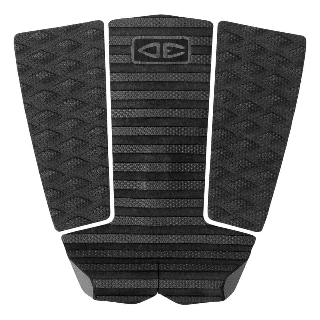 Ocean And Earth Owen Wright Lite Trac Surfboard Tail Pad - Black - 3 Piece Tail Pad by Ocean and Earth