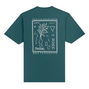 Parlez Altimas T-Shirt - Pacific Green - Mens Graphic T-Shirt by Parlez