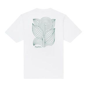 Parlez Astor T-Shirt - White - Mens Graphic T-Shirt by Parlez