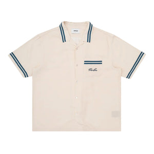 Parlez Channel Short Sleeve Shirt - Shell - Mens Casual Shirt by Parlez