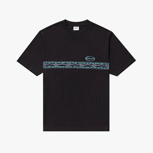 Parlez Diego T-Shirt - Black - Mens Graphic T-Shirt by Parlez