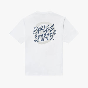 Parlez Flow T-Shirt - White - Mens Graphic T-Shirt by Parlez